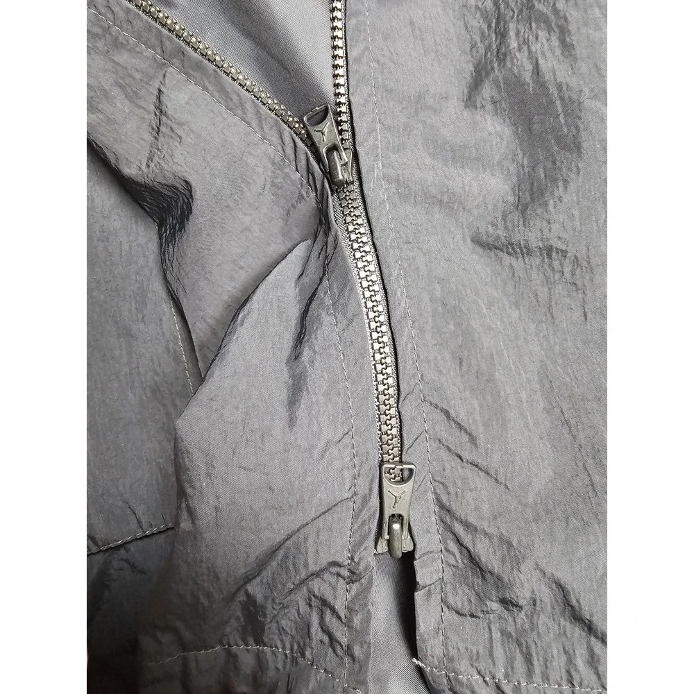 Jordan Jacket Mens 2XL Oversized Full Zip Nylon Windbreaker Athletic Coat